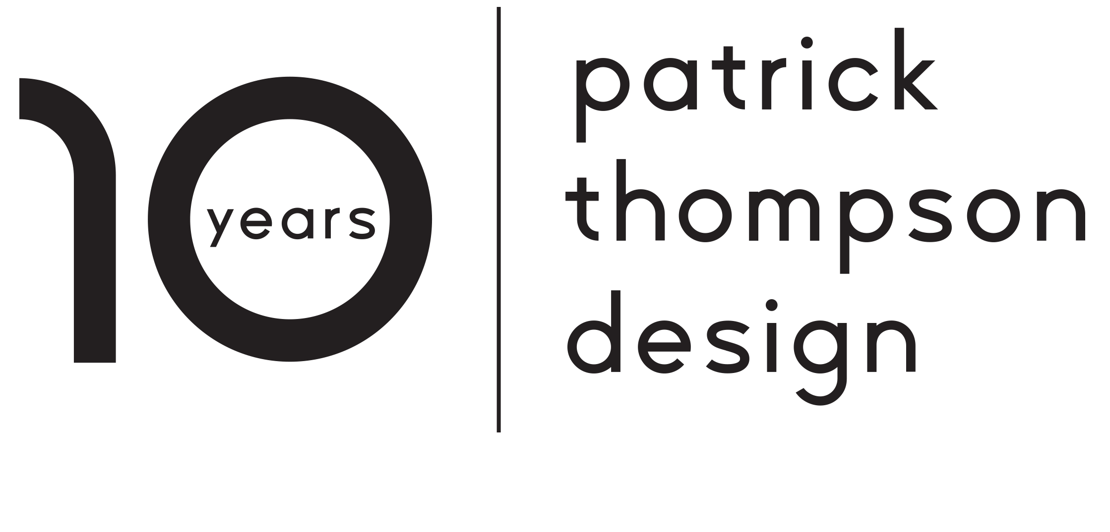 Homepage Patrick Thompson Design